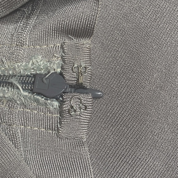 MyBandageDress Silver Bandage Pencil Skirt | Sz M - Picture 5 of 5